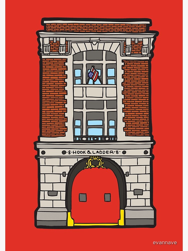 8 Hook & Ladder New York Fire Station by evannave