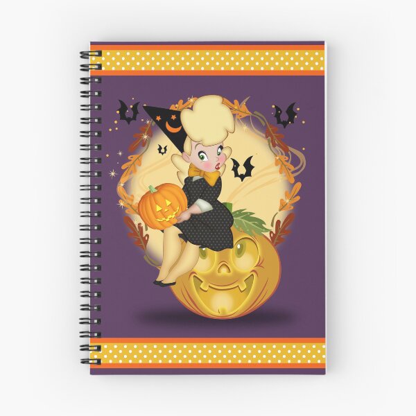 Item preview, cute witch designed and sold by Wonderful world of whimsical Art of yesteryear and today .