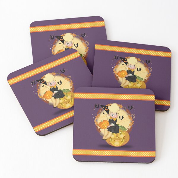 Item preview, cute witch designed and sold by Wonderful world of whimsical Art of yesteryear and today .