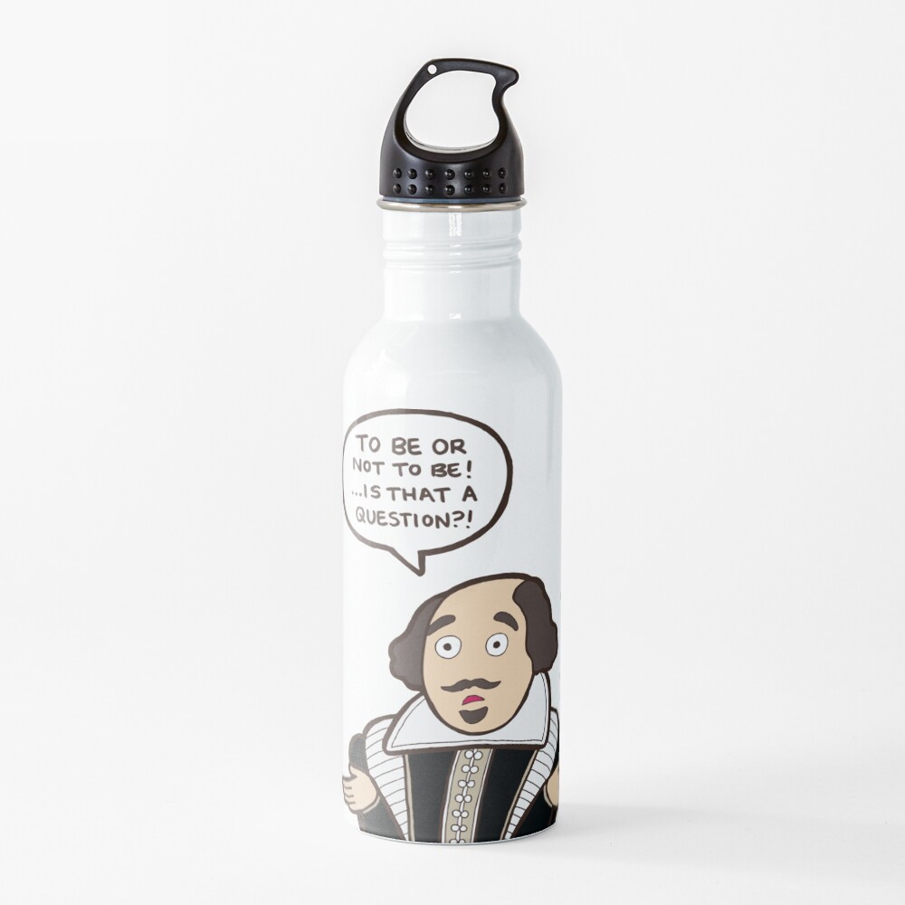Shakespeare Water Bottle
