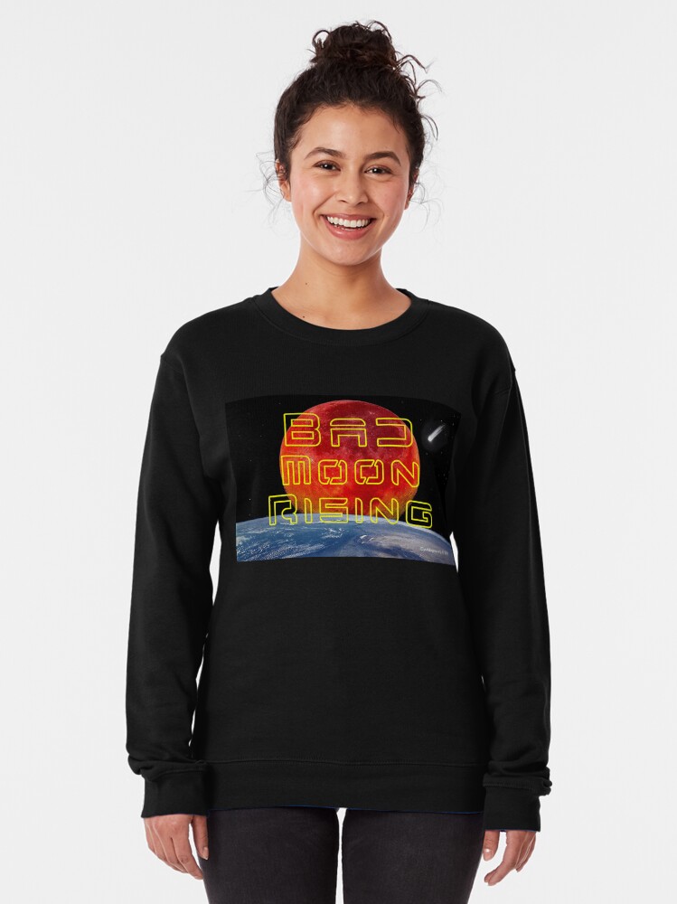 Alternate view of Bad Moon Rising Pullover Sweatshirt