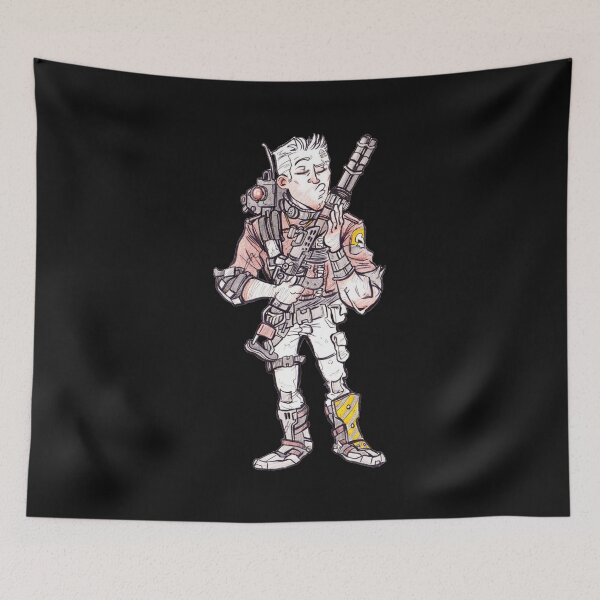 Item preview, Axton Sketch - Borderlands designed and sold by PODLizardWizard.