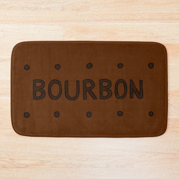 Chocolate Bourbon Biscuit Bath Mat