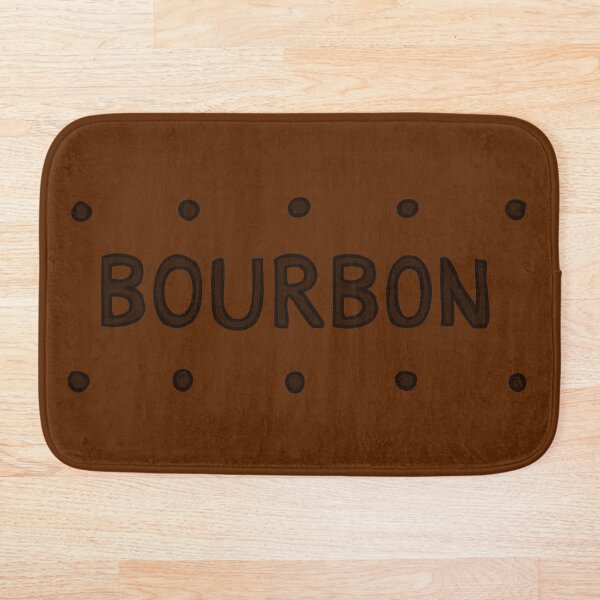 Chocolate Bourbon Biscuit Bath Mat