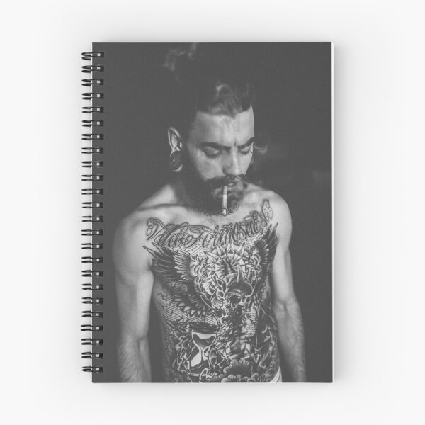 Item preview, Beard Tattoo Male Portrait - Smoke designed and sold by Martin  Slotta.