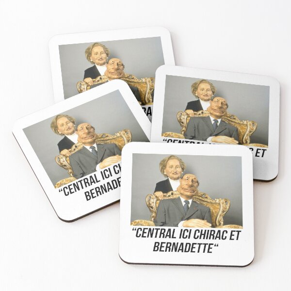 Item preview, Jacques et Bernadette Chirac Rap Les Guignols de l'Info designed and sold by jillsjam.