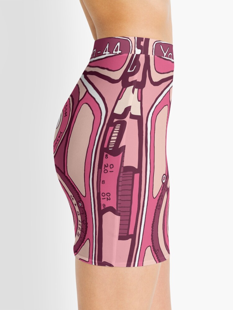 Alternate view of Vintage camera pink Mini Skirt