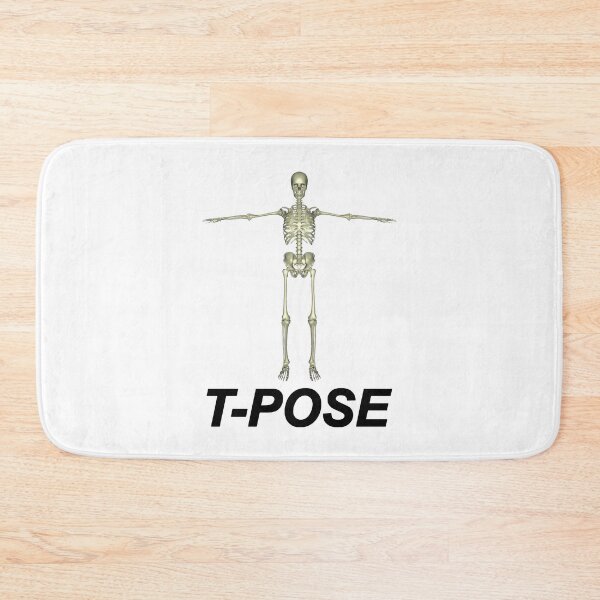 Item preview, T-Pose (Black) designed and sold by TheLastStand.