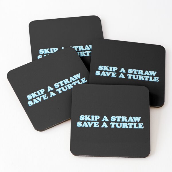 Item preview, Skip a straw save a turtle designed and sold by House Sparrow.