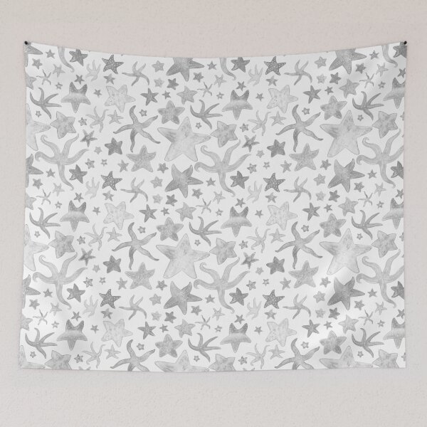 Item preview, Grey Starfish Pattern - Light designed and sold by dragonstarart.