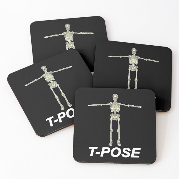 Item preview, T-Pose (White) designed and sold by TheLastStand.