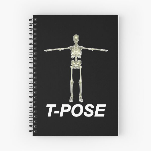 Item preview, T-Pose (White) designed and sold by TheLastStand.