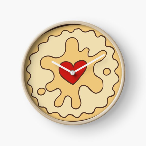 Jammy Dodger British Biscuit Clock