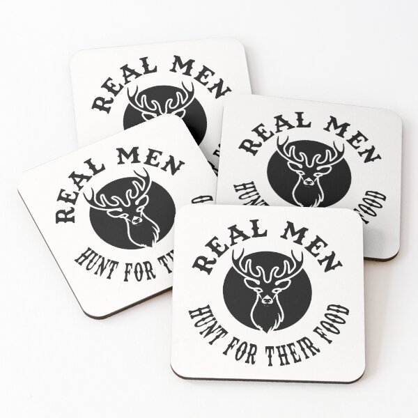 Item preview, Kopie von Real man hunt for their food designed and sold by RPHDesigns.