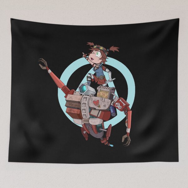 Item preview, Gaige and D374-TP - Borderlands designed and sold by PODLizardWizard.