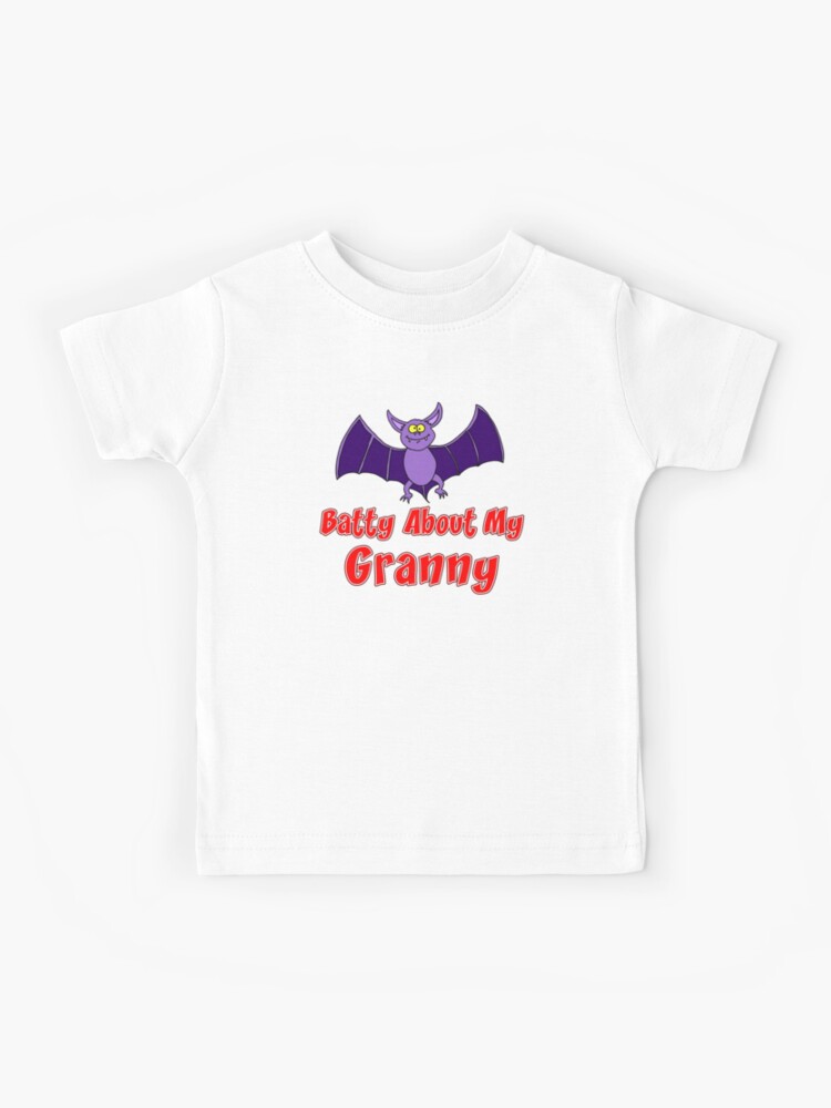 Batty About My Granny Grandma Bat Cartoon