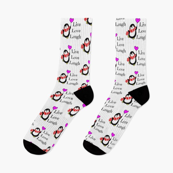 Item preview, Live, Love, Laugh Happy Penguin designed and sold by imphavok.