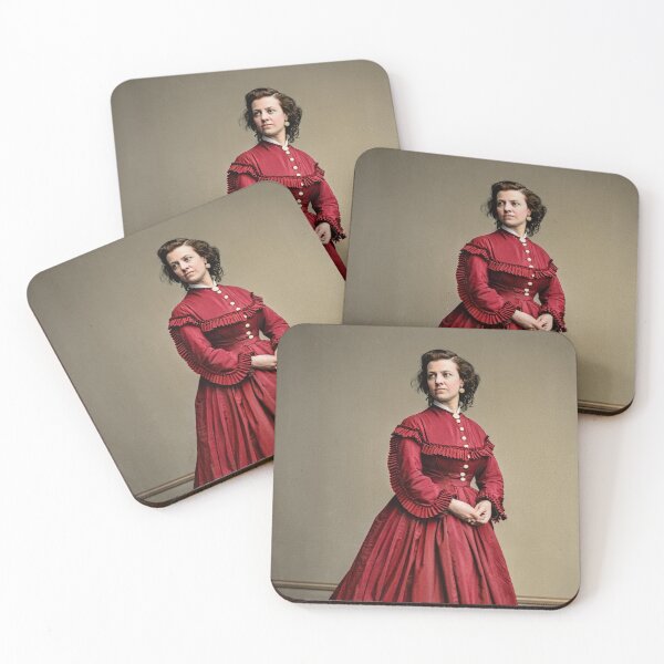 Item preview, Pauline Cushman, actress and a spy for the Union in the Civil War. Made brevet Major by President Lincoln for her efforts in the war. 1865.  designed and sold by Sanna Dullaway.