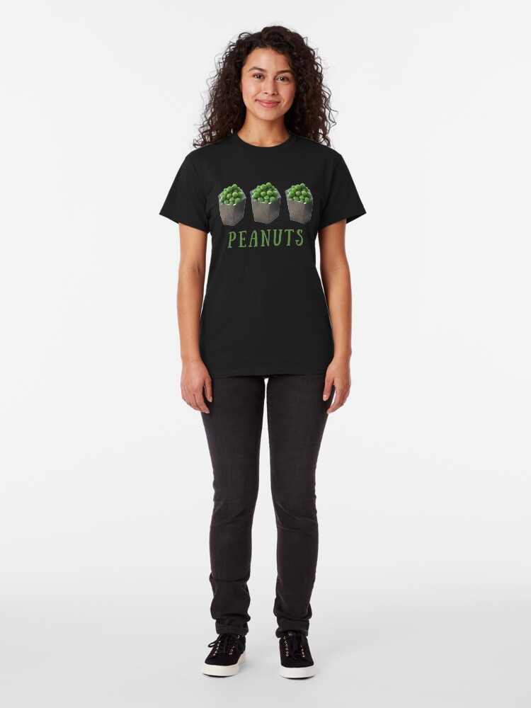 Alternate view of Peanuts - Peas and Nuts Classic T-Shirt