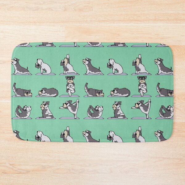 Item preview, Miniature Schnauzer Yoga designed and sold by Huebucket.