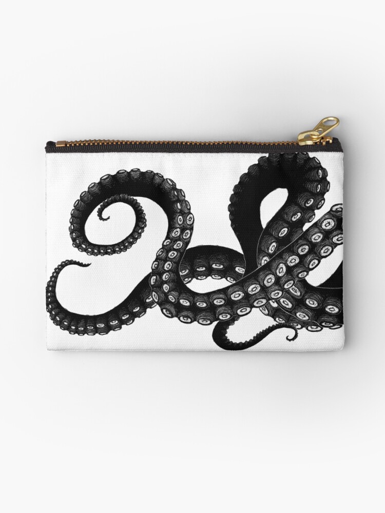 Thumbnail 1 of 4, Zipper Pouch, Get Kraken designed and sold by Alrkeaton.