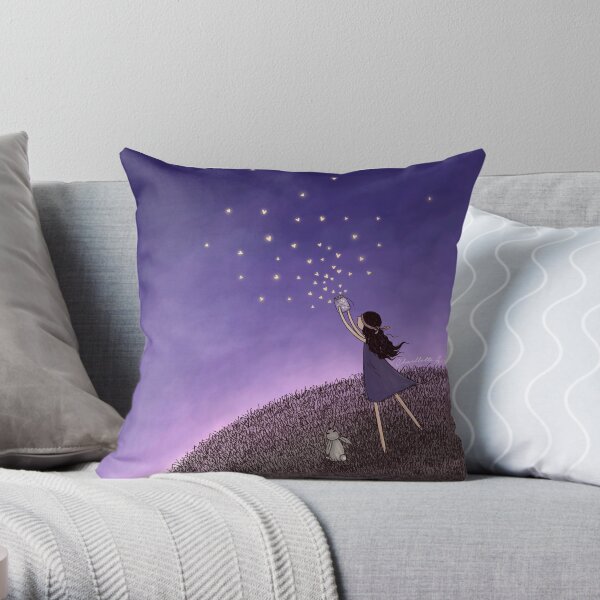 Brave Heart Throw Pillow