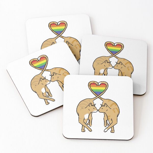 Item preview, Gay Pride Cats designed and sold by Alrkeaton.