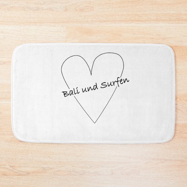 Item preview, Bali Surfer Surfen Herz Geschenk Liebe Wellenreite designed and sold by surfingfun.