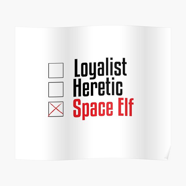 Space elves Poster