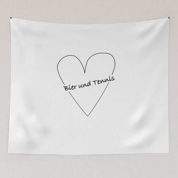 Item preview, Bier und Tennis Geschenk Tennisspieler Tennisfan designed and sold by surfingfun.