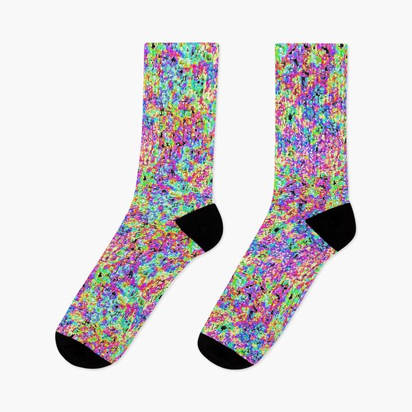 Item preview, Neon Pixels Pattern designed and sold by LaurenPatrick.