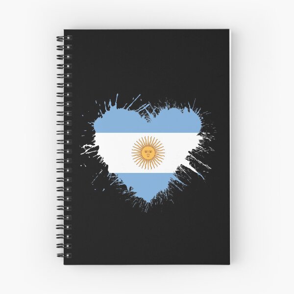 Item preview, Argentina heart flag designed and sold by 1681830934131.