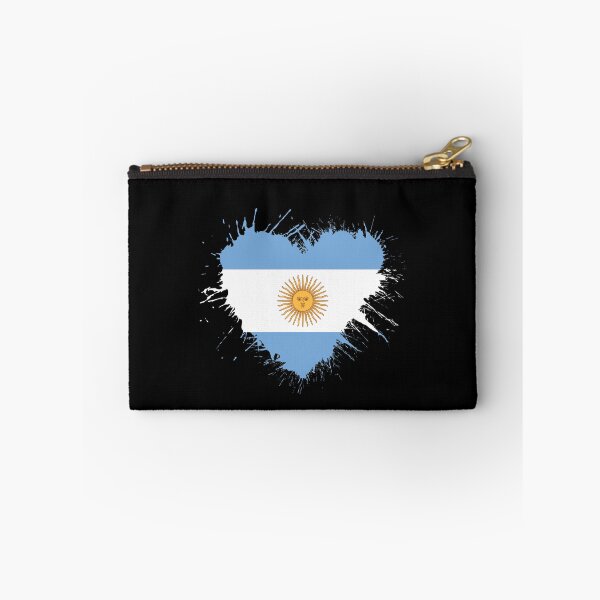 Item preview, Argentina heart flag designed and sold by 1681830934131.