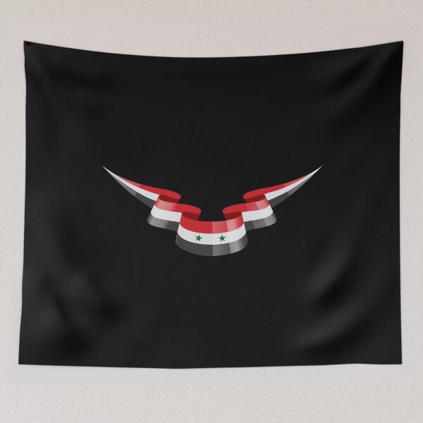 Item preview, Syria flag banner designed and sold by 1681830934131.