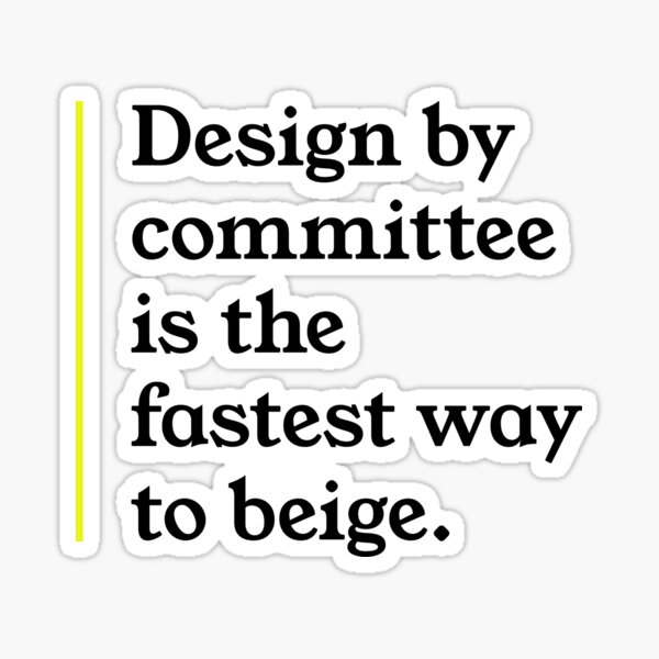Fastest way to beige. Sticker