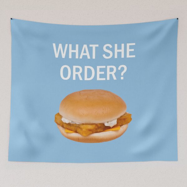 Item preview, What She Order? (White) designed and sold by TheLastStand.