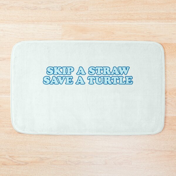 Item preview, Skip a straw save a turtle designed and sold by House Sparrow.