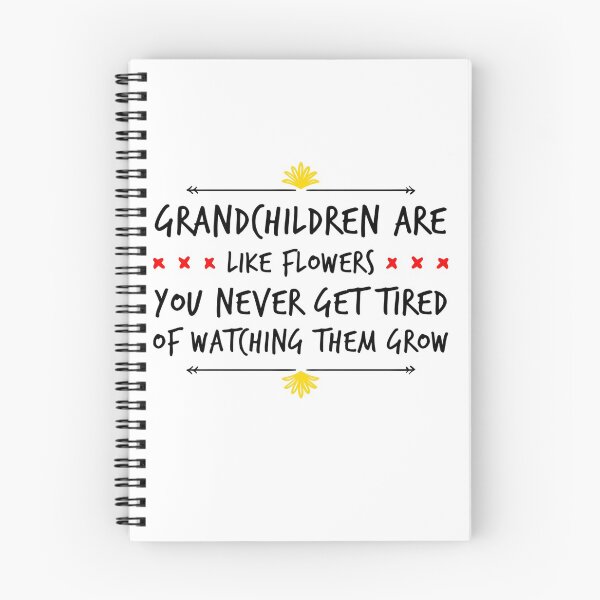 Item preview, Grandchildren Quote - Like Flowers designed and sold by SuperMerchMan.