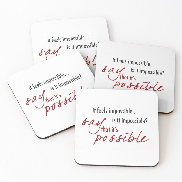 Item preview, Say that it's possible designed and sold by boxofmarbles.