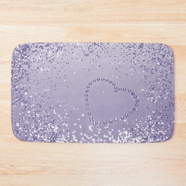 Item preview, Ultra Violet Lady Heart #1 (Photo of Glitter Only - Not Reflective) designed and sold by Anita's & Bella's Art.