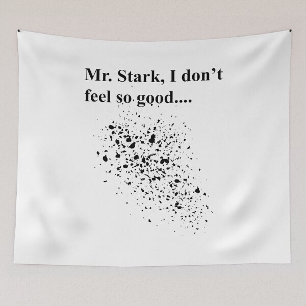Item preview, Particle Dispersion - Mr. Stark, I Don't Feel So Good (Black) designed and sold by TheLastStand.