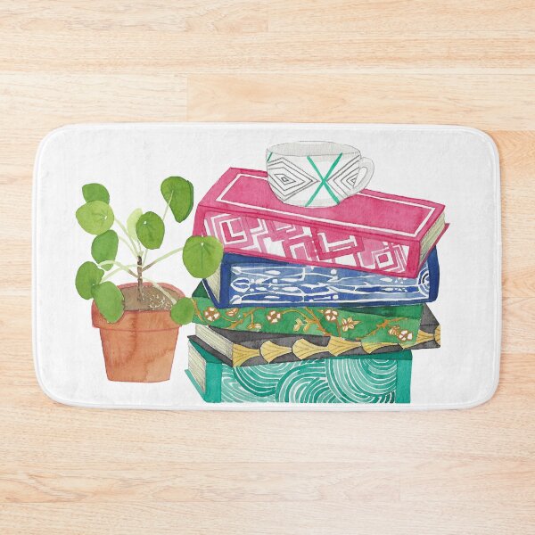 Item preview, Stack of Books and Plant designed and sold by jenbucheli.