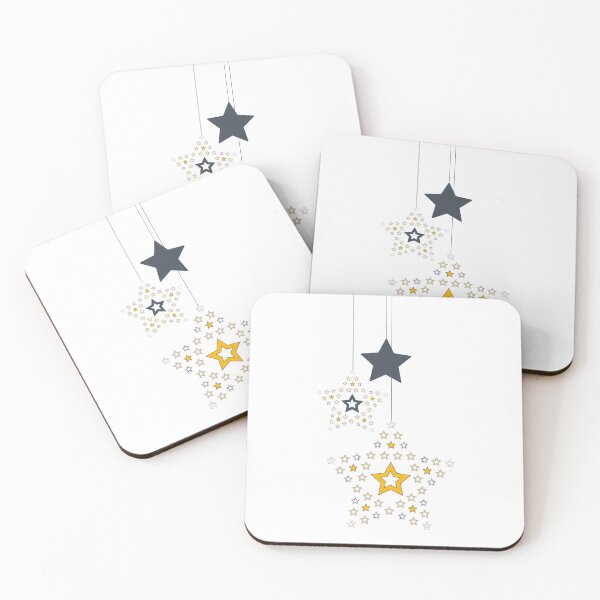 Item preview, Yellow christmas stars designed and sold by Kritzel-Claudi.