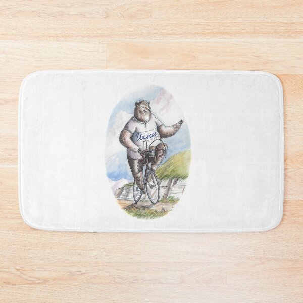 Item preview, Ursus the cyclist bear designed and sold by coloriscausa.