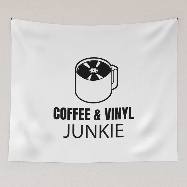 Item preview, Turntable Record Collector DJ Coffee And Vinyl Junkie designed and sold by deichmonster.