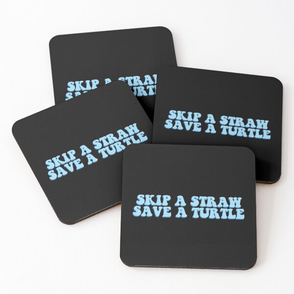 Item preview, Skip a straw save a turtle designed and sold by House Sparrow.