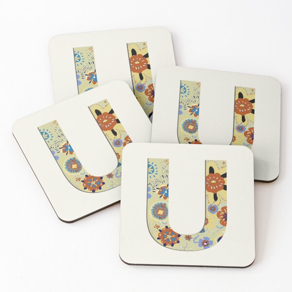 Item preview, Monogram letter U designed and sold by Emi Yañez.