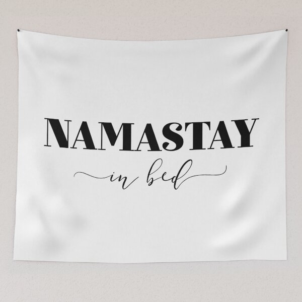 Item preview, Namastay In Bed designed and sold by ZoollGraphics.