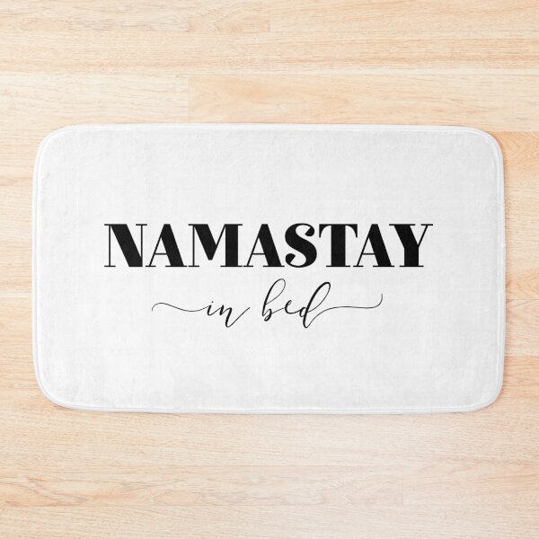 Item preview, Namastay In Bed designed and sold by ZoollGraphics.