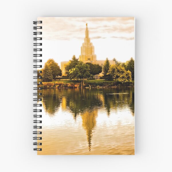 Item preview, Mormon Temple - Idaho Falls Summer Reflections designed and sold by IMAGETAKERS.